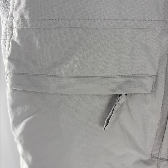 Kids Gray Snow Bib Overalls small - Picture 4 of 8